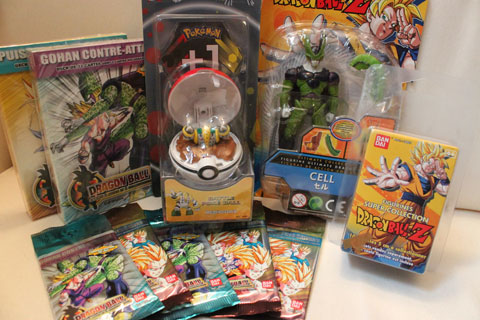 Cartes dbz a jouer et a collectionner