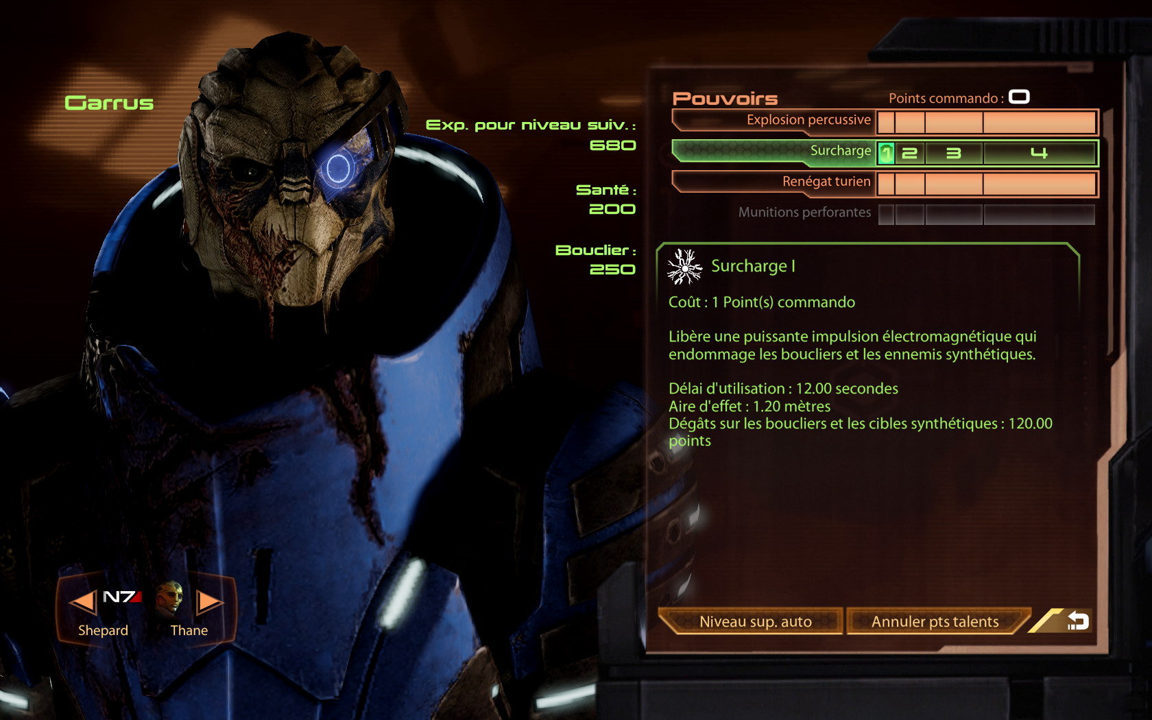 Tous les personnages de mass effect 2