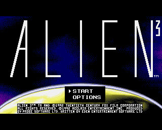 Alien3 Amiga Editeur 001