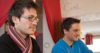 Julo, un peu malade et Guillaume, en pleine forme !