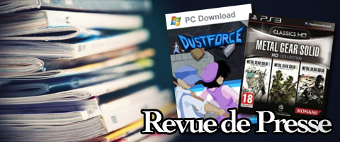 Revue de presse : Metal Gear Solid HD Collection, Dustforce