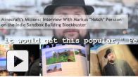 vid�o : Minecraft : The Story of Mojang 1/2