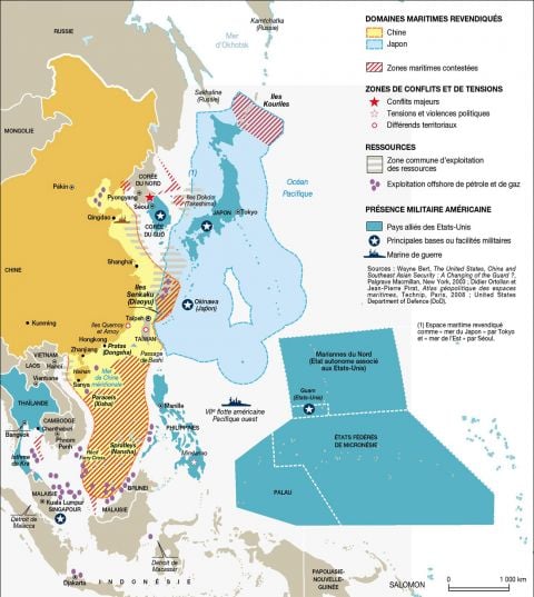 Les conflits térritoriaux dans le Pacifique